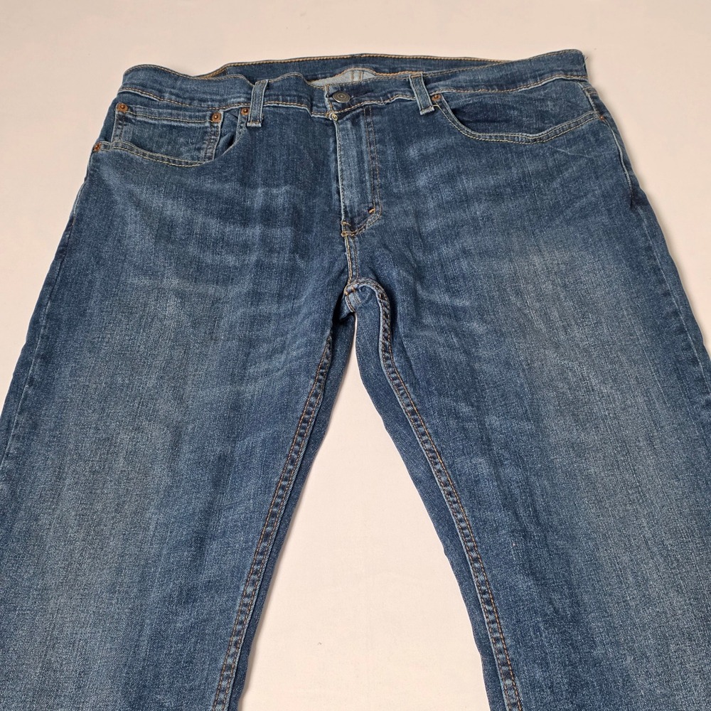 Levi's 559 Relaxed Straight Jeans Men 34x30 Blue Medium Wash Denim Pants Western